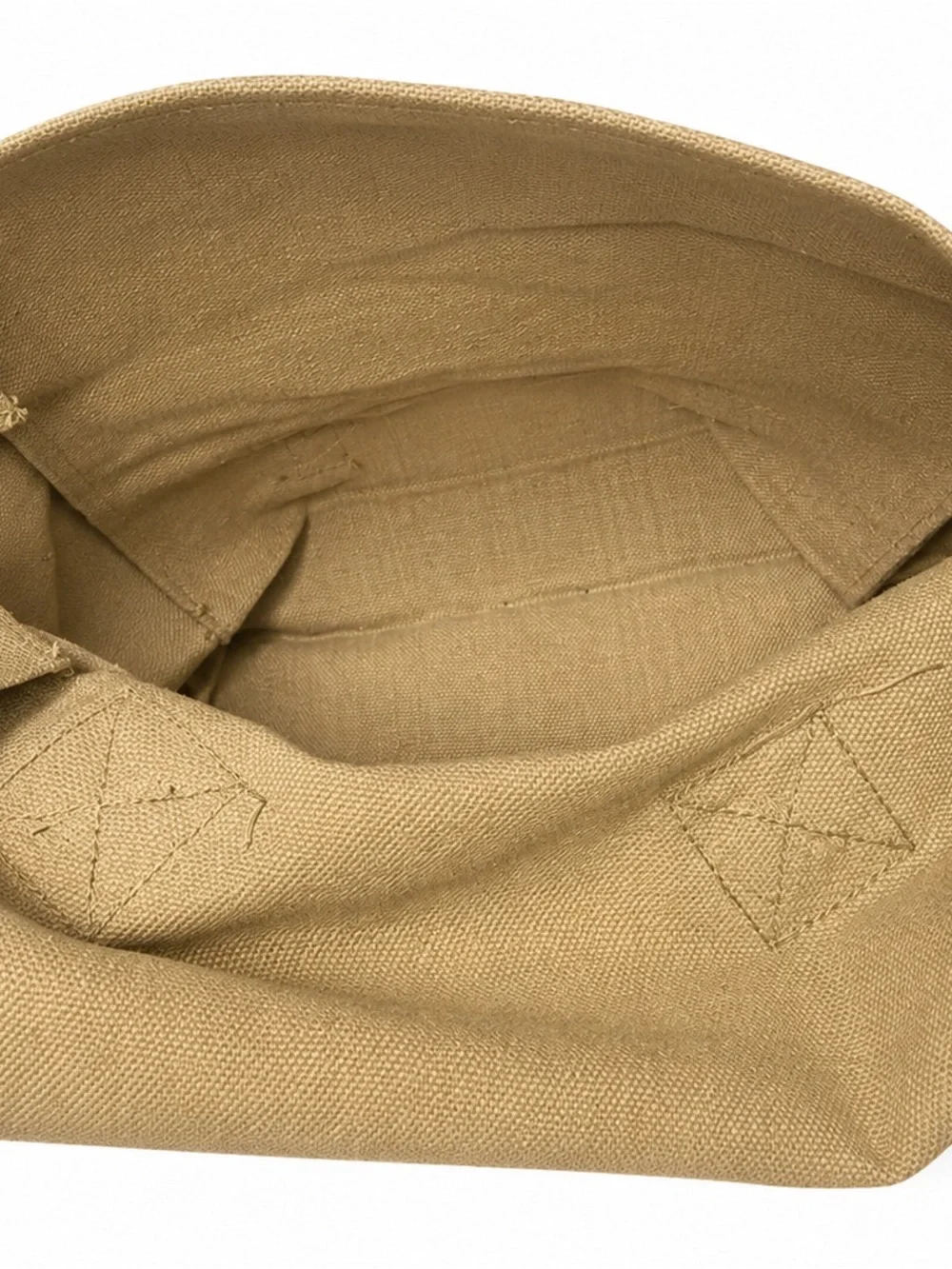 Vintage Military Khaki Canvas Rucksack Field Backpack